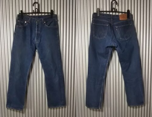 90s Levi’s501 Made in USA W32-33 1999 made