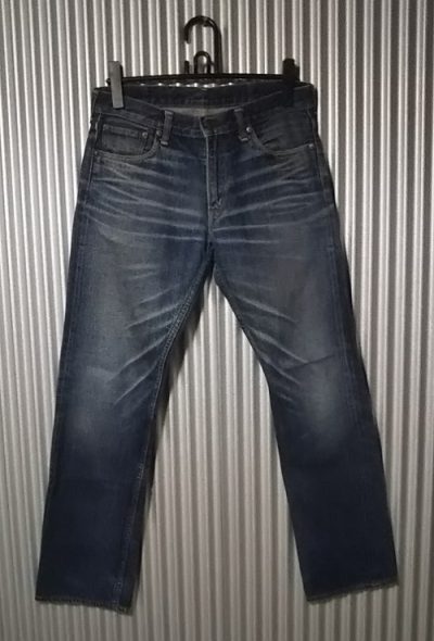 DENIME Selvedge Tapered Straight Jeans
