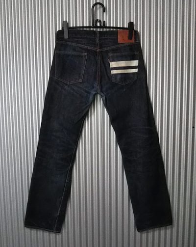 Momotaro jeans "Syutujin label" 0705SP Rear view