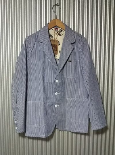 BEN DAVIS Hickory Chore coat Chore jacket Sack coat Work wear Dead stock